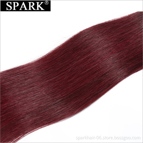 100% human ombre body wave 1b 99j weave red braiding european color brand hair